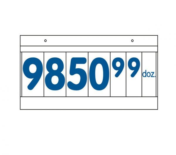Single Column Price Ticket K24