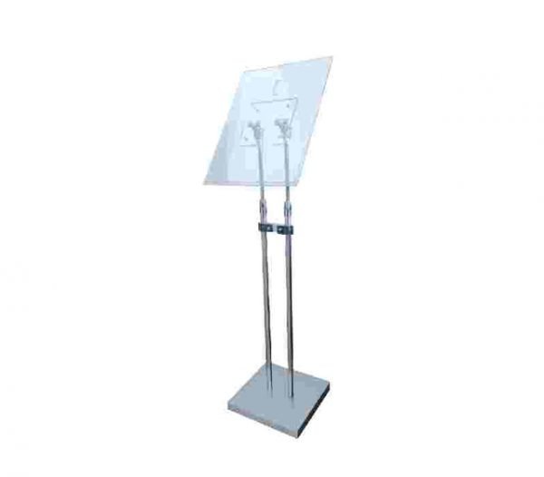 Single Pipe Sign Board (Adjustable) Z18