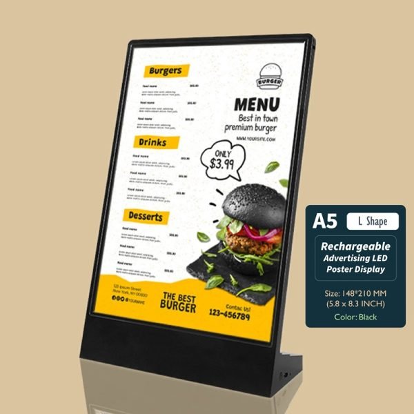 Rechargeable LED Display A5BL