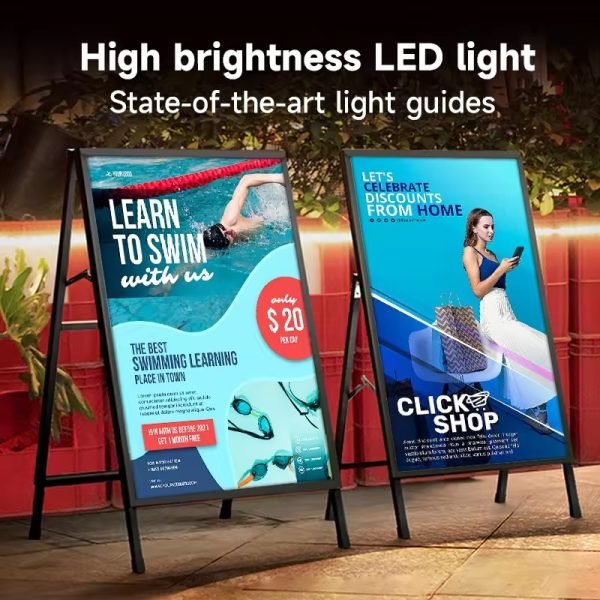 LED Foldable Poster Stand 6090