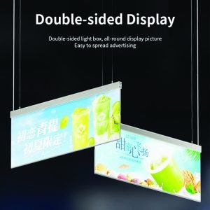 led hanging light box
