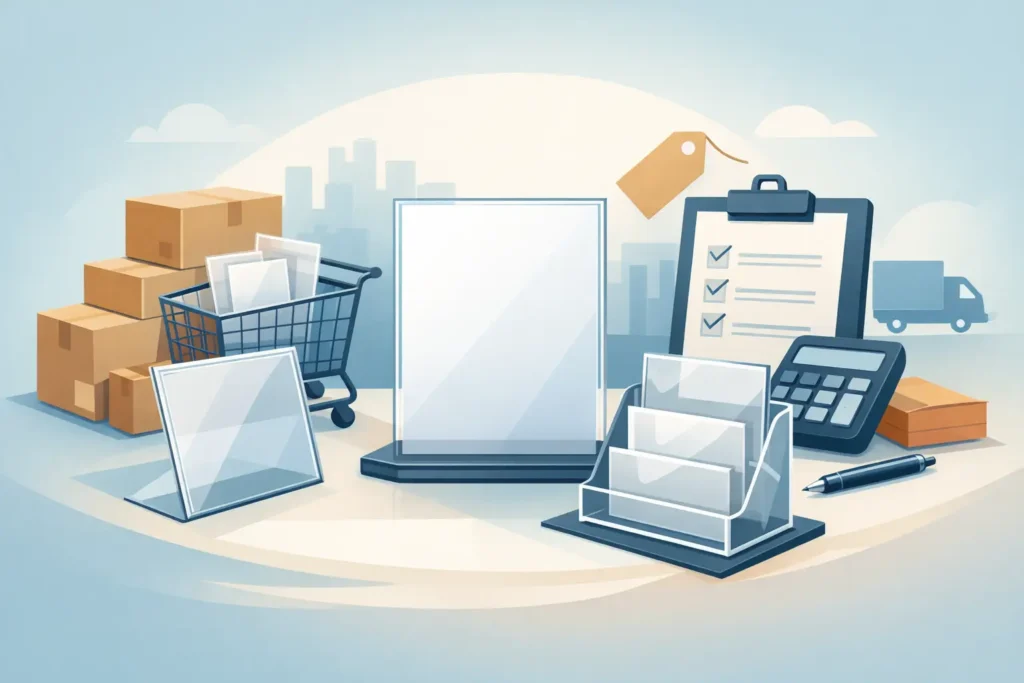 Acrylic Sign Holders Wholesale Buying Guide
