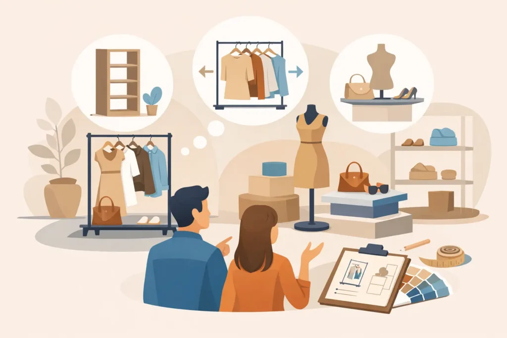 Choosing Fashion Store Display Fixtures