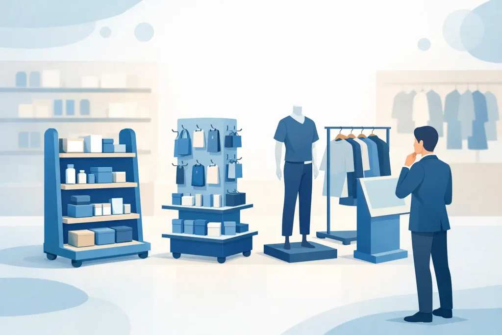 Choosing Floor Standing Retail Display Fixtures