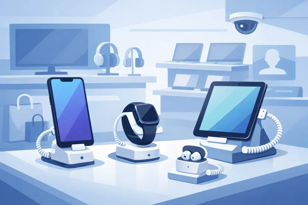 Electronics Store Security Displays That Sell