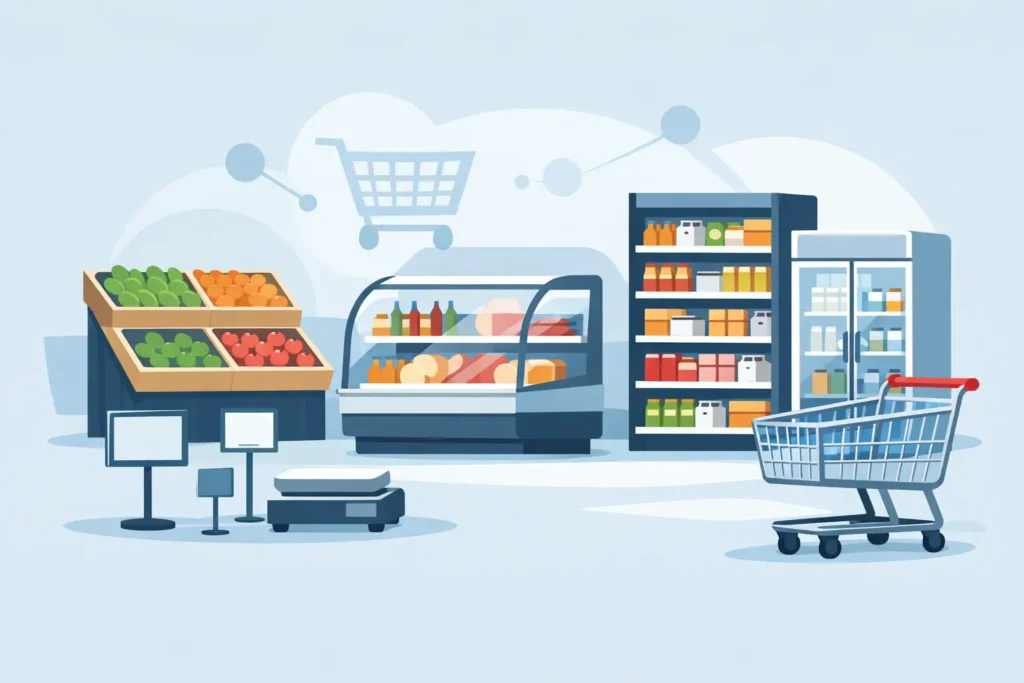 Supermarket Merchandising Equipment Guide
