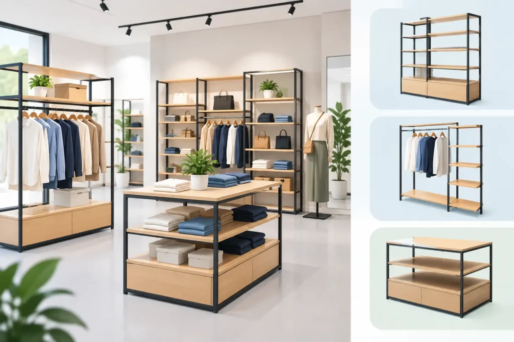 Choosing Modular Retail Fixture Systems for Stores