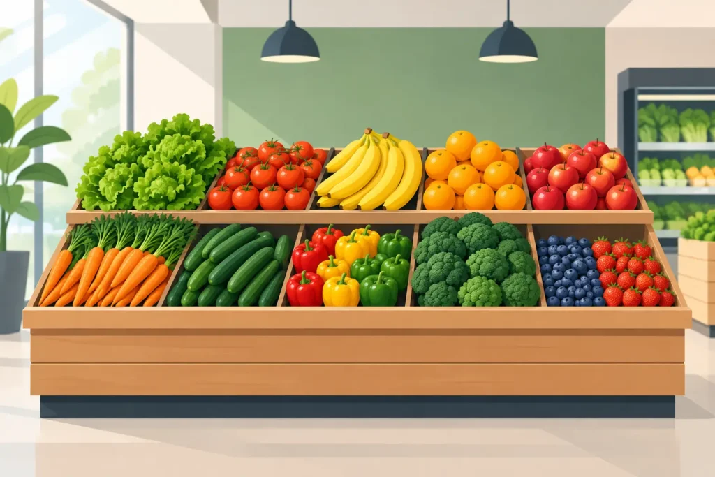 How to Display Fresh Produce for Better Sales