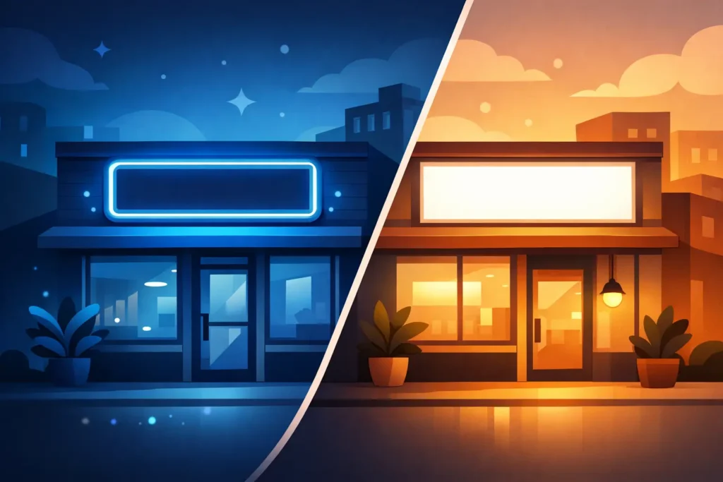 LED Signs vs Light Boxes: Which Fits Your Store?