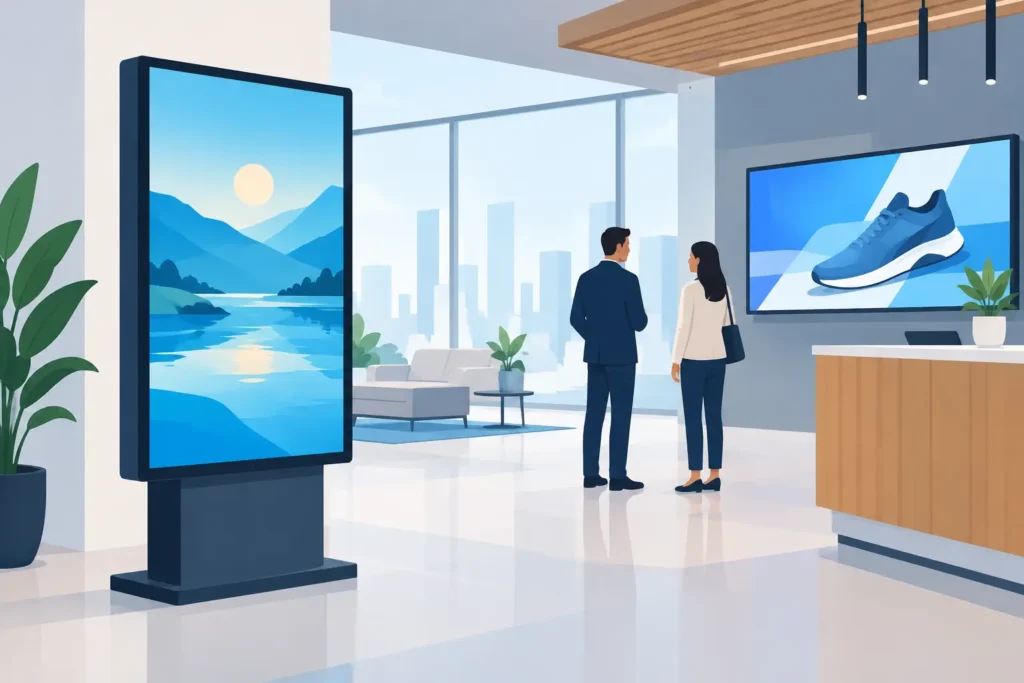 Commercial Display Systems That Work Harder