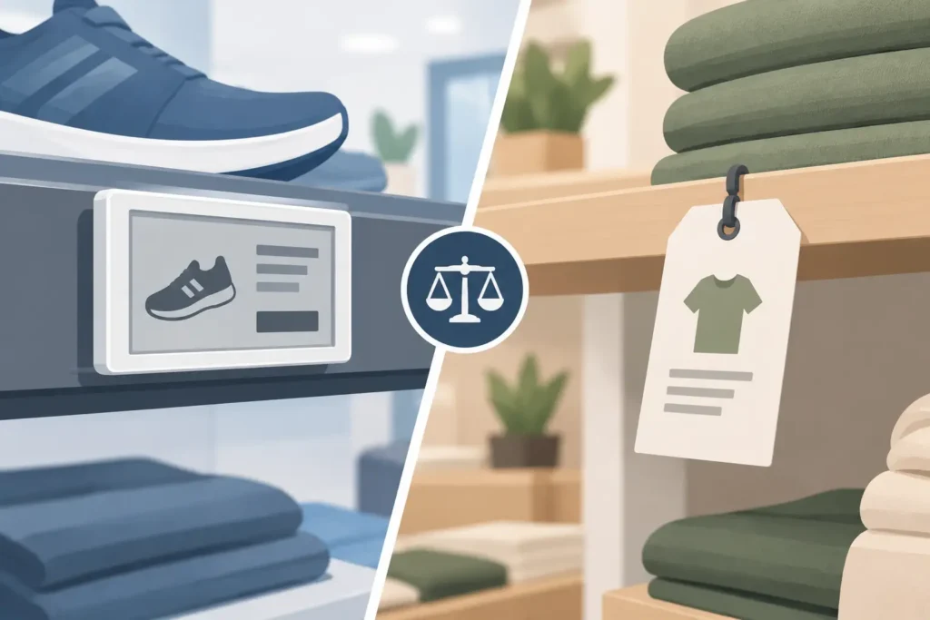 E Ink Labels Versus Paper: Which Fits Retail?