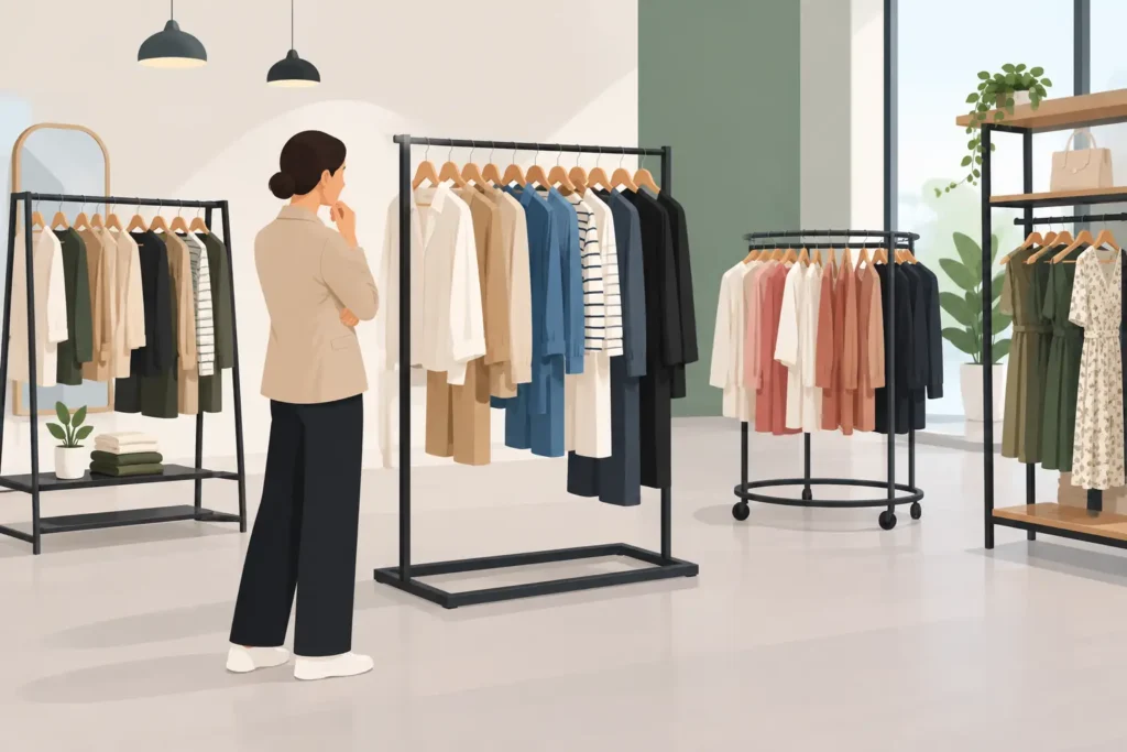 How to Choose Garment Racks for Retail Stores