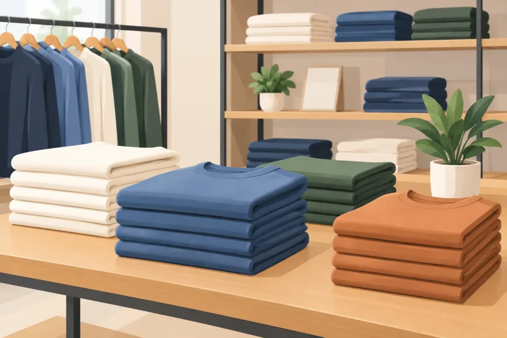 How to Display Folded Apparel for More Sales