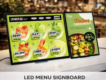 LED poster display 3