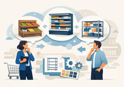 Choosing Grocery Store Shelving Systems