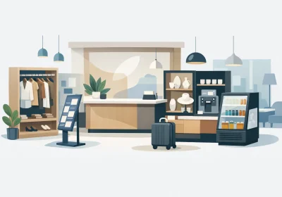 Commercial Display Fixtures for Modern Hotels