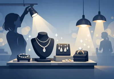 How to Light Jewelry Displays for Better Sales
