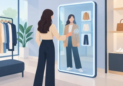 Interactive Mirrors for Smarter Retail Displays