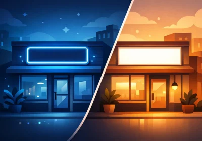 LED Signs vs Light Boxes: Which Fits Your Store?